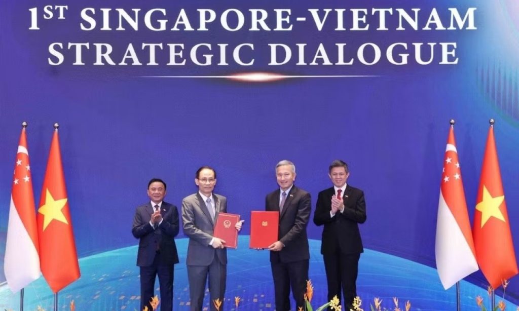 Tuyên bố chung Việt Nam Singapore về Chiến lược Kết nối công nghệ