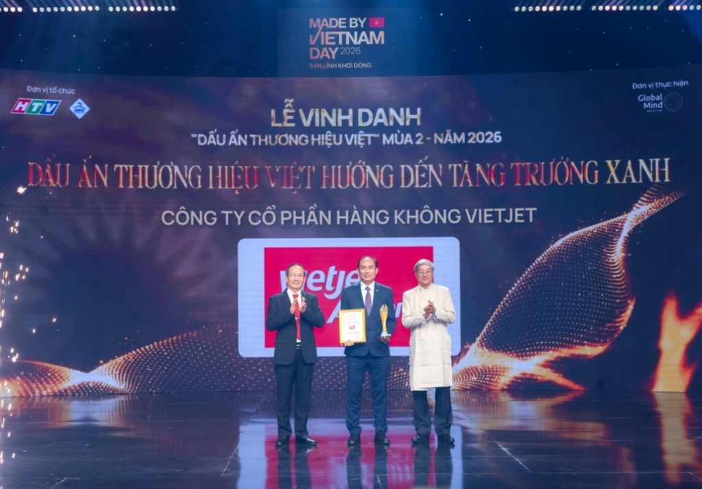 Vietjet với Dấu ấn thương hiệu Việt hướng đến tăng trưởng xanh缩略图 Vietjet với Dấu ấn thương hiệu Việt hướng đến tăng trưởng xanh