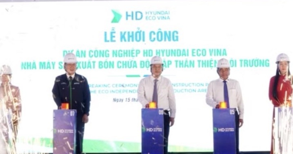 116 triệu USD nâng cấp, mở rộng nhà máy HD Hyundai Eco Vina ở Quảng Ngãi