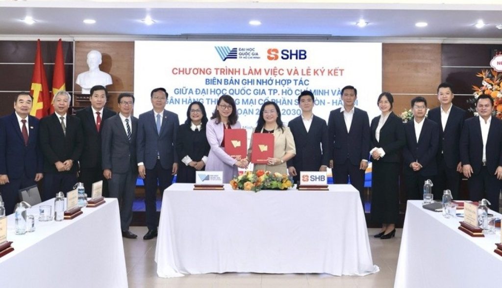 SHB và Đại học Quốc gia TP HCM mở rộng hợp tác trong đào tạo và nghiên cứu