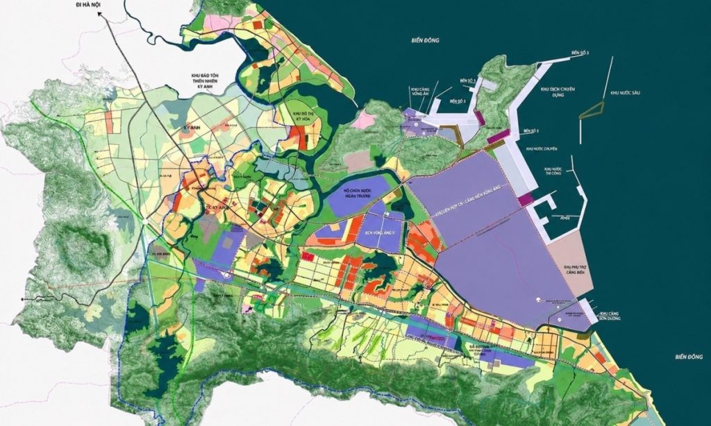 Phê duyệt Điều chỉnh Quy hoạch chung Khu kinh tế Vũng Áng đến năm 2050