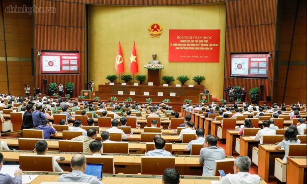 Bộ Chính trị tổ chức Hội nghị toàn quốc quán triệt triển khai một số nghị quyết