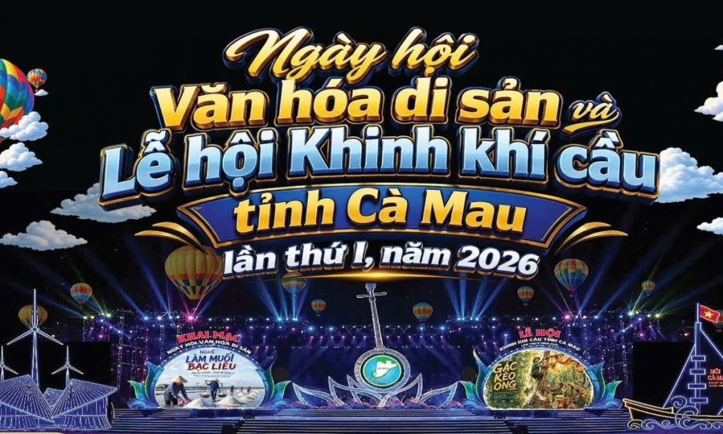Cà Mau lần đầu tiên tổ chức Lễ hội khinh khí cầu và Ngày hội văn hóa di sản