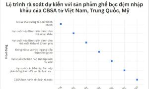 Canada rà soát thuế chống bán phá giá ghế bọc đệm nhập khẩu từ Việt Nam