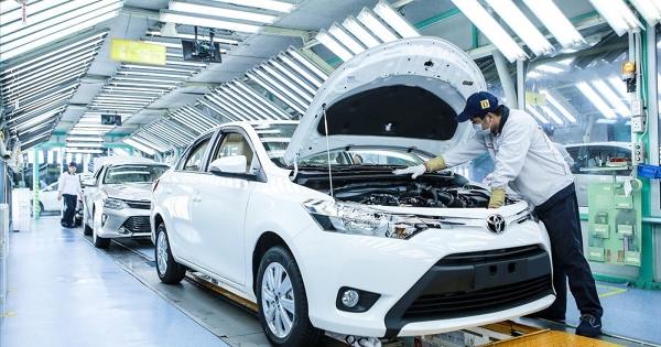 Xuất khẩu linh kiện ô tô của Toyota Việt Nam vượt mốc 1 tỷ USD