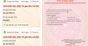 'Sổ đỏ điện tử' đã hiển thị trên VNeID của nhiều người dân