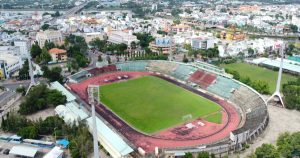 Dừng đấu giá sân vận động Long An