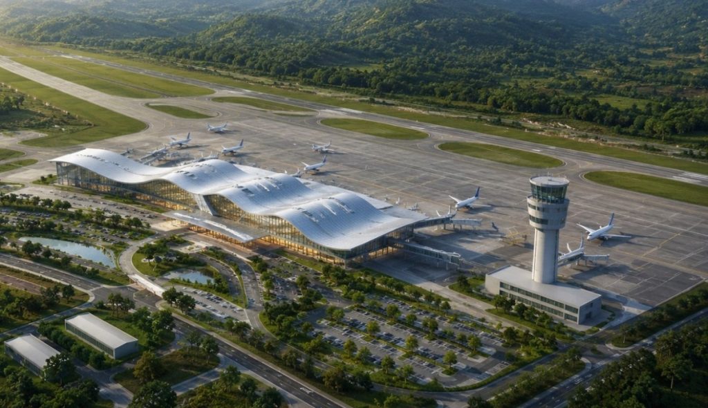 Sân bay Măng Đen sẽ đạt công suất 2 5 triệu khách năm vào năm 2050