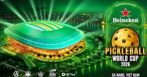 Đà Nẵng đón cú hích du lịch thể thao: 5.000 vận động viên, 81 quốc gia hội tụ tại Heineken Pickleball World Cup