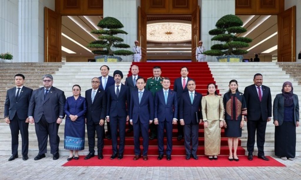 Thủ tướng tiếp Đại sứ Đại biện các nước ASEAN