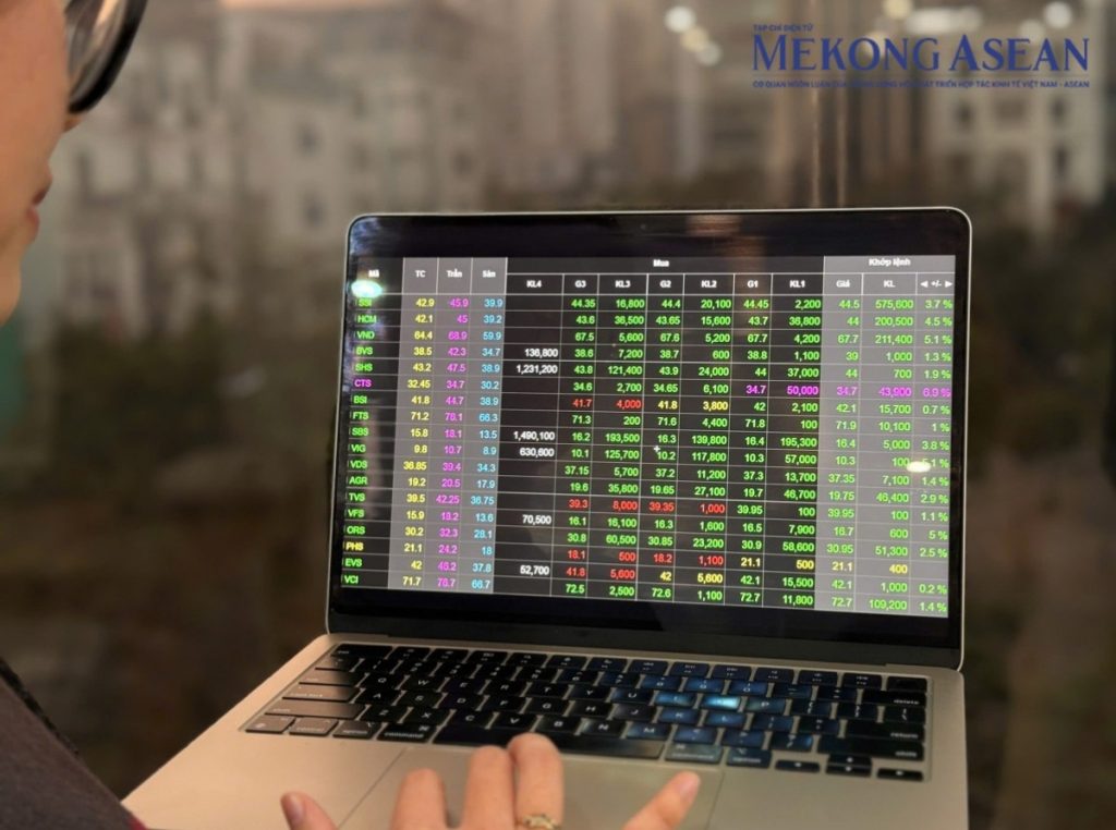 Khối ngoại mua ròng liên tiếp cuối tháng 8 gom mạnh một mã ngân hàng
