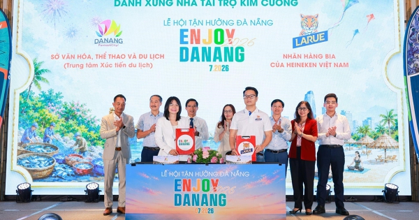 Heineken Việt Nam và Larue đồng hành cùng chuỗi lễ hội Đà Nẵng, góp phần thúc đẩy phát triển văn hóa ẩm thực