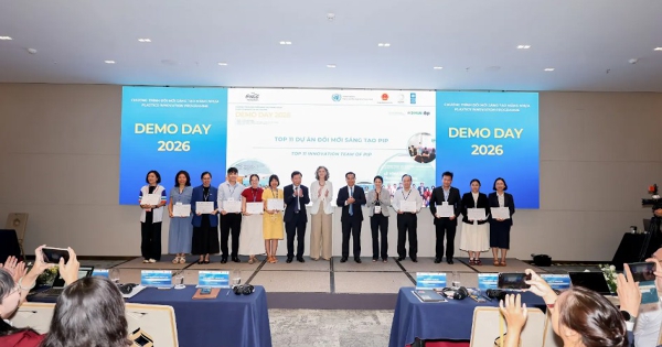 11 dự án đổi mới sáng tạo giải bài toán rác thải nhựa ở Việt Nam được UNDP, Quỹ Coca-Cola Foundation hỗ trợ