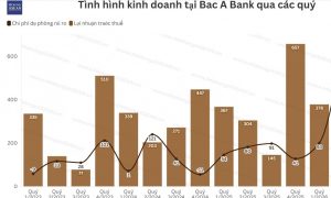 Dự phòng tăng gần 5 lần lợi nhuận quý 2 của Bac A Bank chững lại