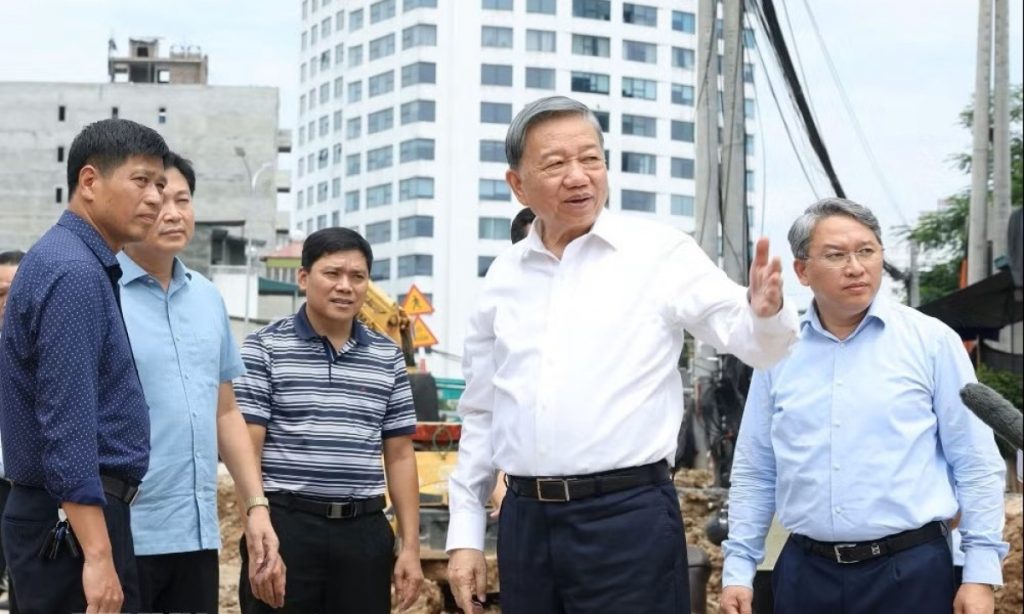 Tổng Bí thư Chủ tịch nước Phấn đấu sớm thông xe toàn tuyến Vành đai 1