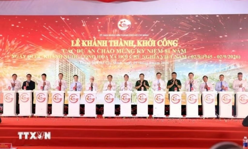TP HCM khánh thành khởi công 11 công trình và dự án trọng điểm