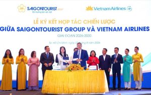 Vietnam Airlines và Saigontourist Group mở rộng hợp tác đến năm 2030