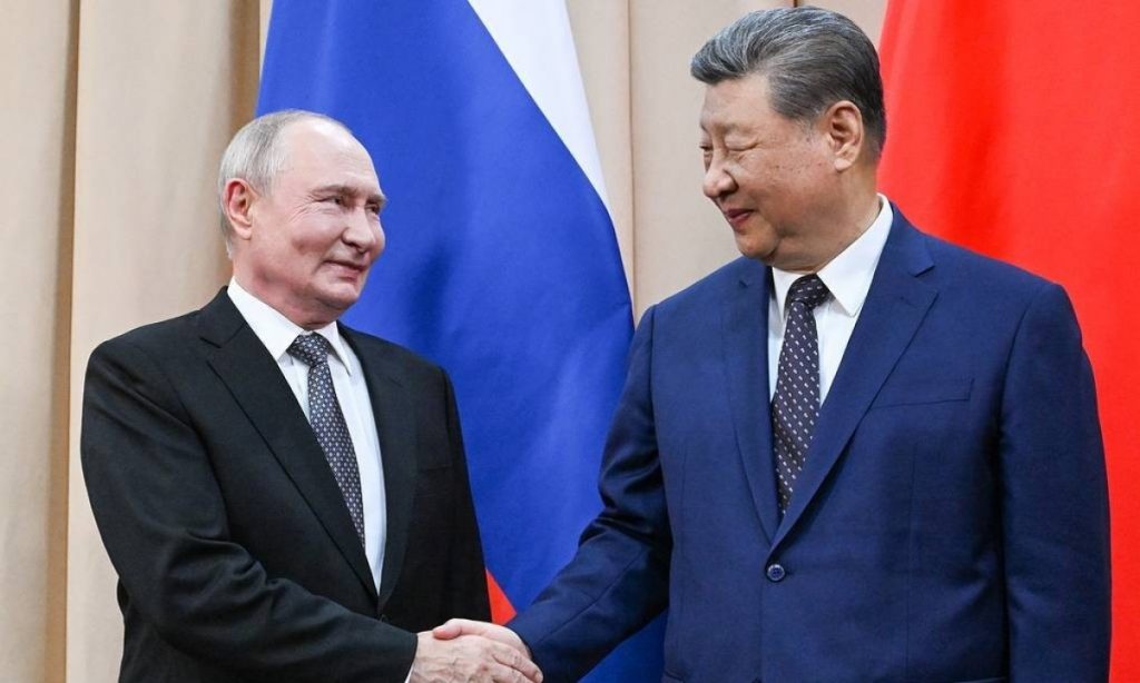 Ông Putin ca ngợi quan hệ Nga Trung là hình mẫu