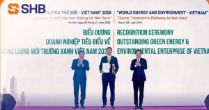 ​​​​​​​SHB lọt Top 10 doanh nghiệp tiêu biểu về năng lượng và môi trường xanh