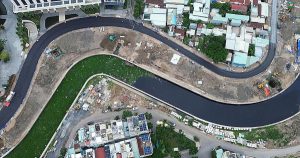Thông xe đoạn đường đầu tiên ven rạch Xuyên Tâm