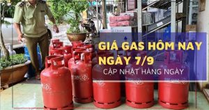 Giá gas hôm nay 7/9 giá gas tiếp tục giảm gần 300.000 đồng trong kỳ điều chỉnh tháng 9