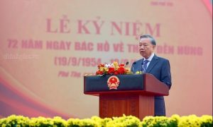 Phát biểu của Tổng Bí thư Chủ tịch nước Tô Lâm tại Lễ kỷ niệm 72 năm Ngày Bác Hồ về thăm Đền Hùng