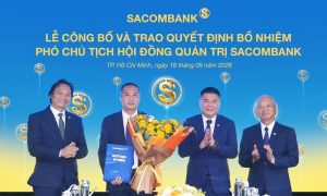 Ông Nguyễn Xuân Vũ làm Phó Chủ tịch HĐQT Sacombank