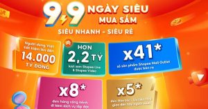 Shopee 9.9 nâng tầm trải nghiệm giao nhận, ghi nhận đơn hỏa tốc 1H tăng gấp 5 lần, đơn hàng cồng kềnh tăng gấp 8 lần